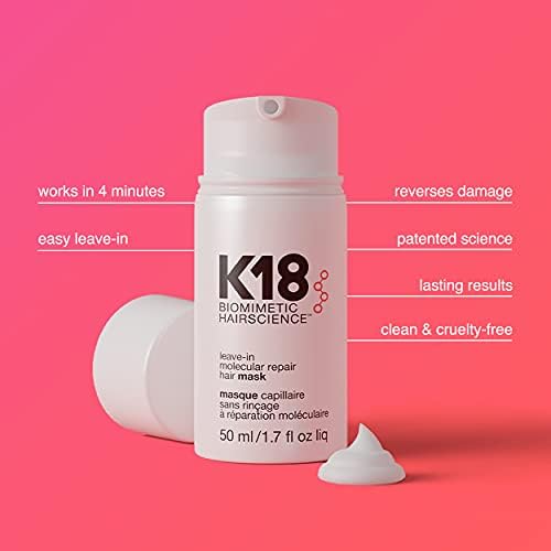 K18 Biomimetic Hairscience Leave-In Molecular Repair Hair Mask - 50ml