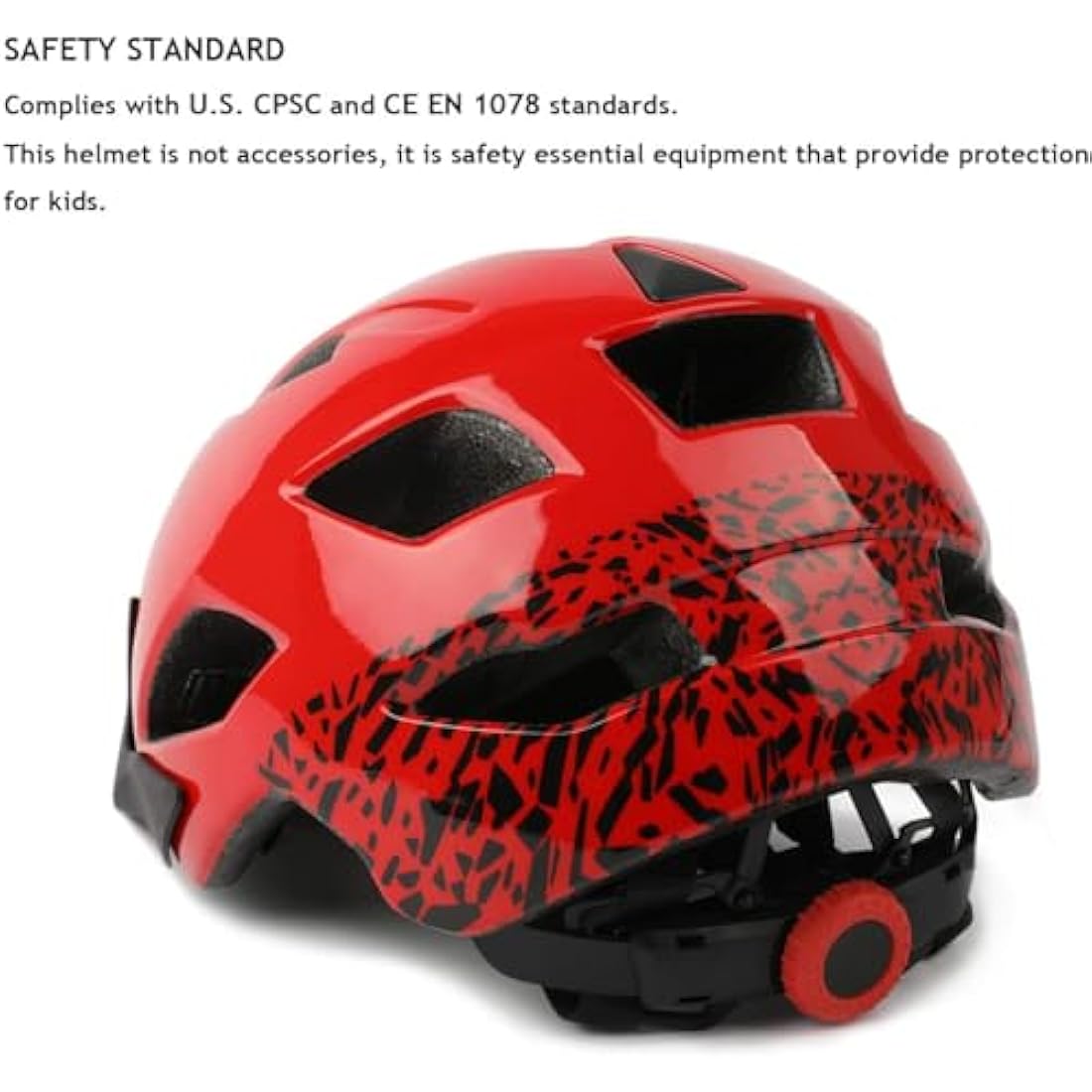 Exclusky Kids Bike Helmet | Adjustable Safety Gear for Ages 5-13