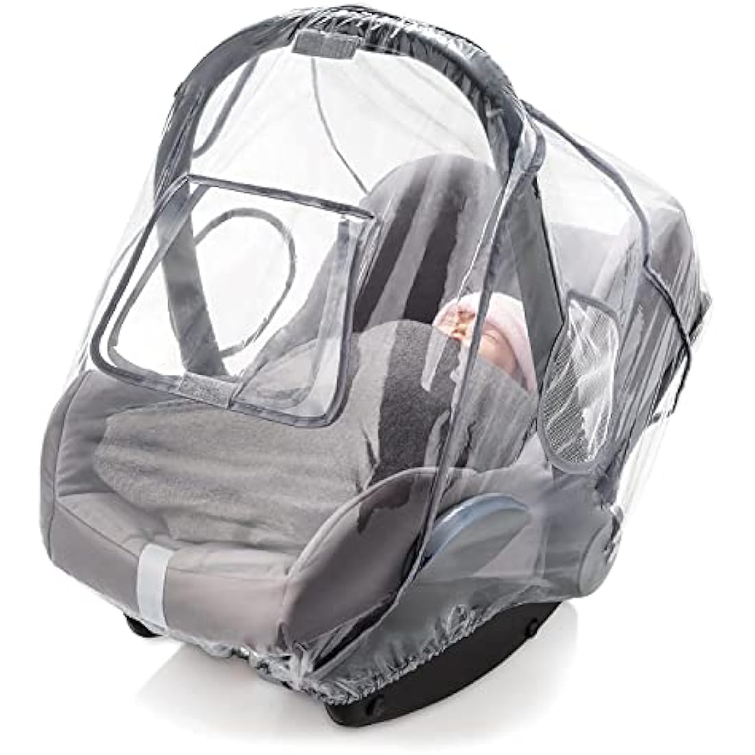 Jolof Store Universal Car Seat Rain Cover – Nontoxic PEVA with Window