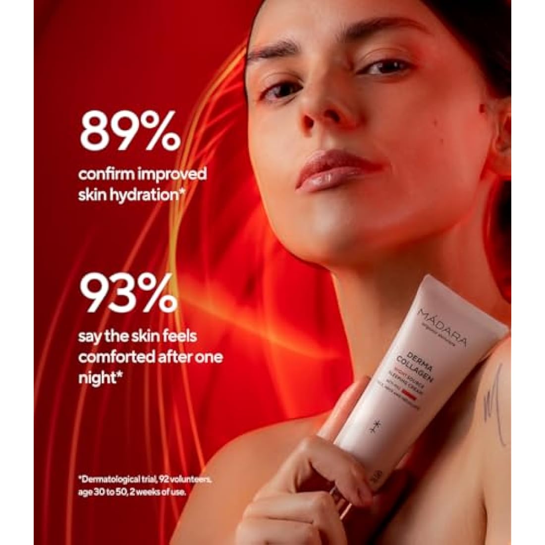 MADARA Derma Collagen Night Source Sleeping Cream - Firming & Hydrating
