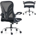 HOLLUDLE Ergonomic Mesh Office Chair – Foldable Backrest & Lumbar Support