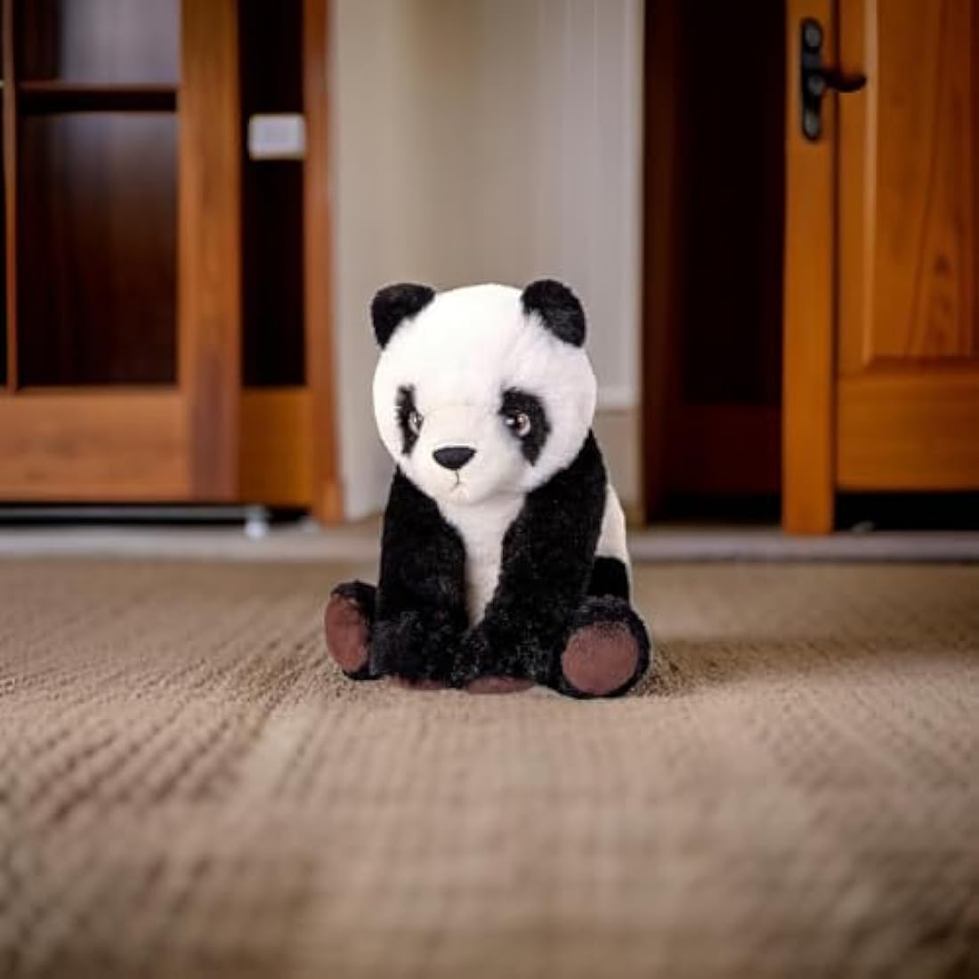 Deluxe Paws Panda Plush – 18cm Recycled Eco-Friendly Soft Toy