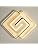 Modern LED Ceiling Light – 50W Dimmable Geometric Flush Mount