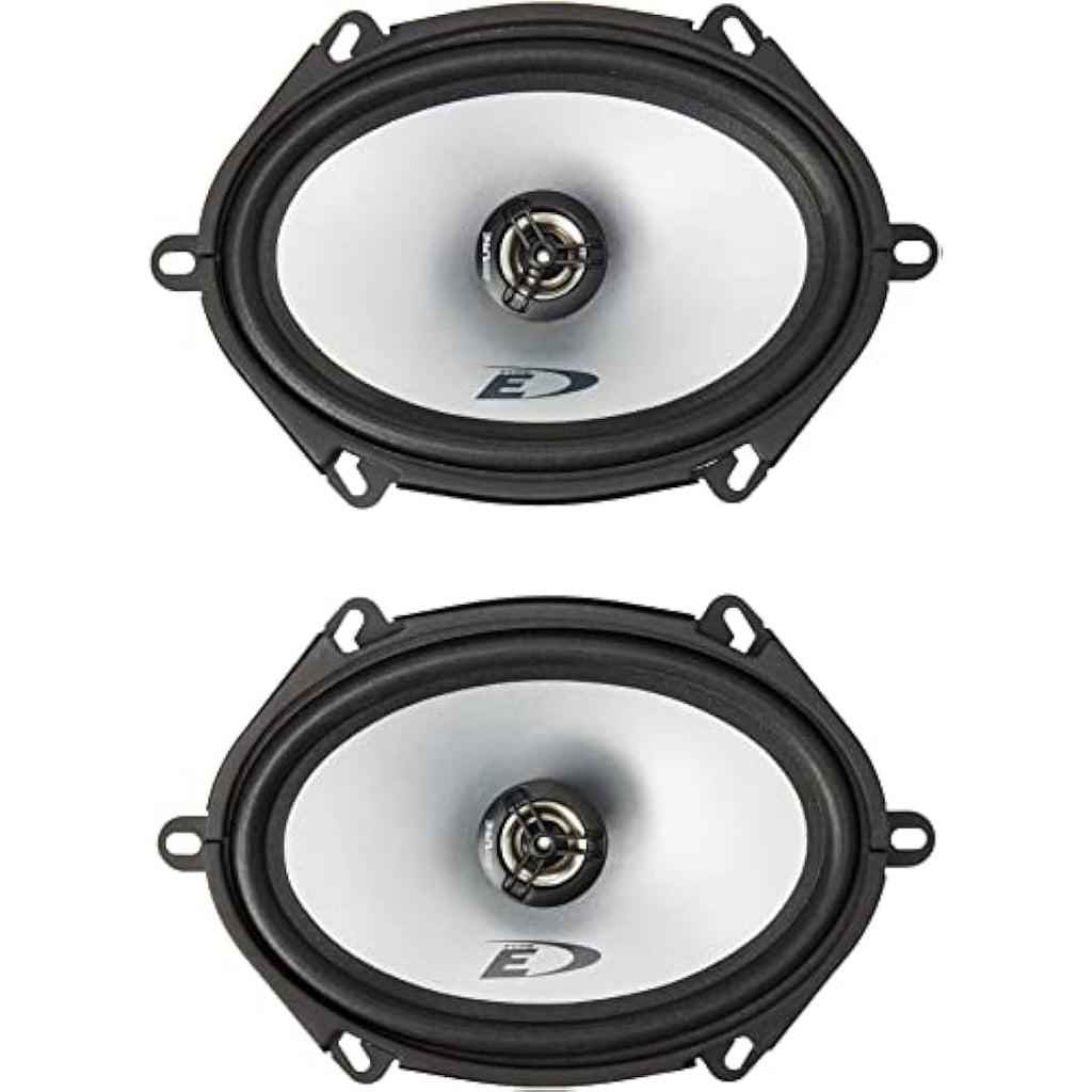 Alpine SXE-5725S 5x7 Zoll 2-Wege Koaxial Lautsprecher (200W), Schwarz