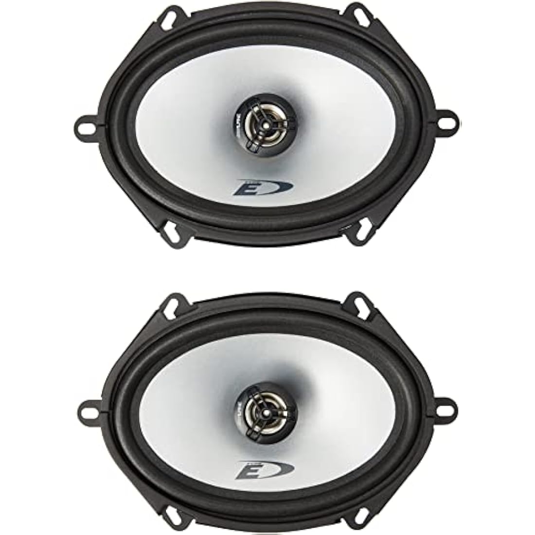 Alpine SXE-5725S 5x7 Zoll 2-Wege Koaxial Lautsprecher (200W), Schwarz