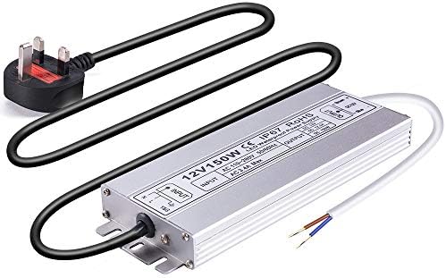 Idealyuan 12V 150W LED Driver – IP67 Waterproof Power Supply Adapter