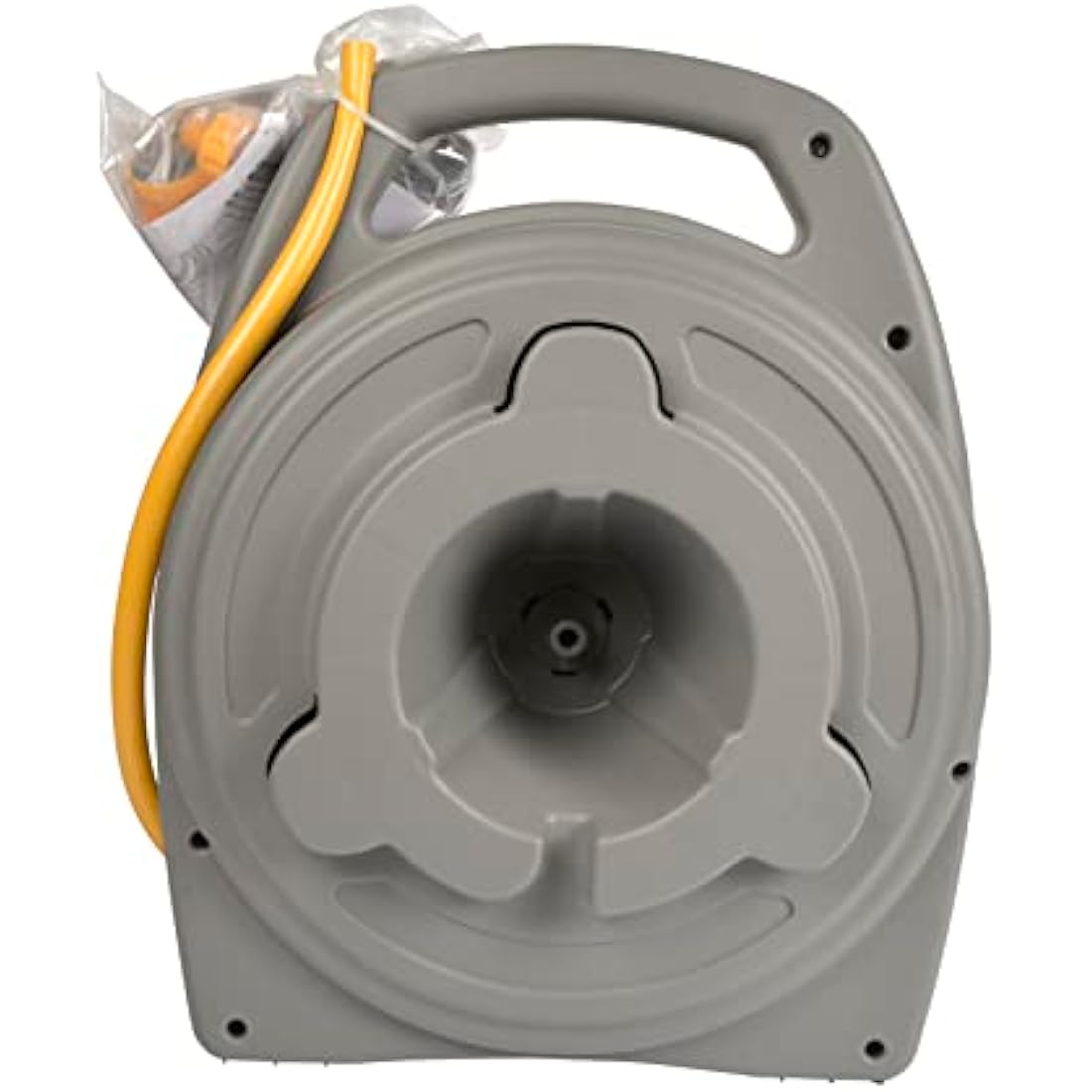 Hozelock Portable Compact Hose Reel – 20m Enclosed Garden Hose Box