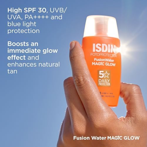 ISDIN Fotoprotector Fusion Water Magic Glow SPF 30 Facial Sunscreen
