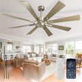 Depuley 72 Inch Large Outdoor Ceiling Fan | 8-Blade Quiet DC Motor