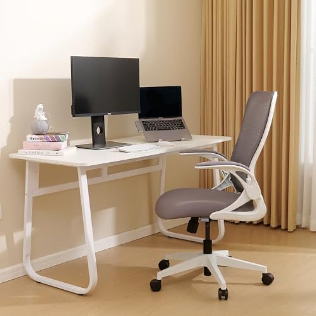 Tervo Model U – Foldable Ergonomic Mesh Office Chair with Flip-Up Arms