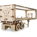 UGEARS Heavy Boy Truck VM-03 Trailer - 3D Wooden Model Kit for Adults