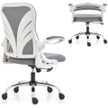 HOLLUDLE Ergonomic Mesh Office Chair – Foldable Backrest & Lumbar Support
