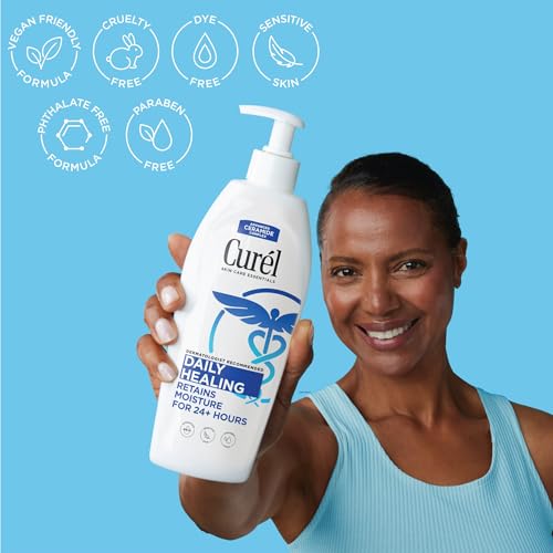 Curél Daily Healing Body Lotion for Dry, Sensitive Skin - 20 Ounces