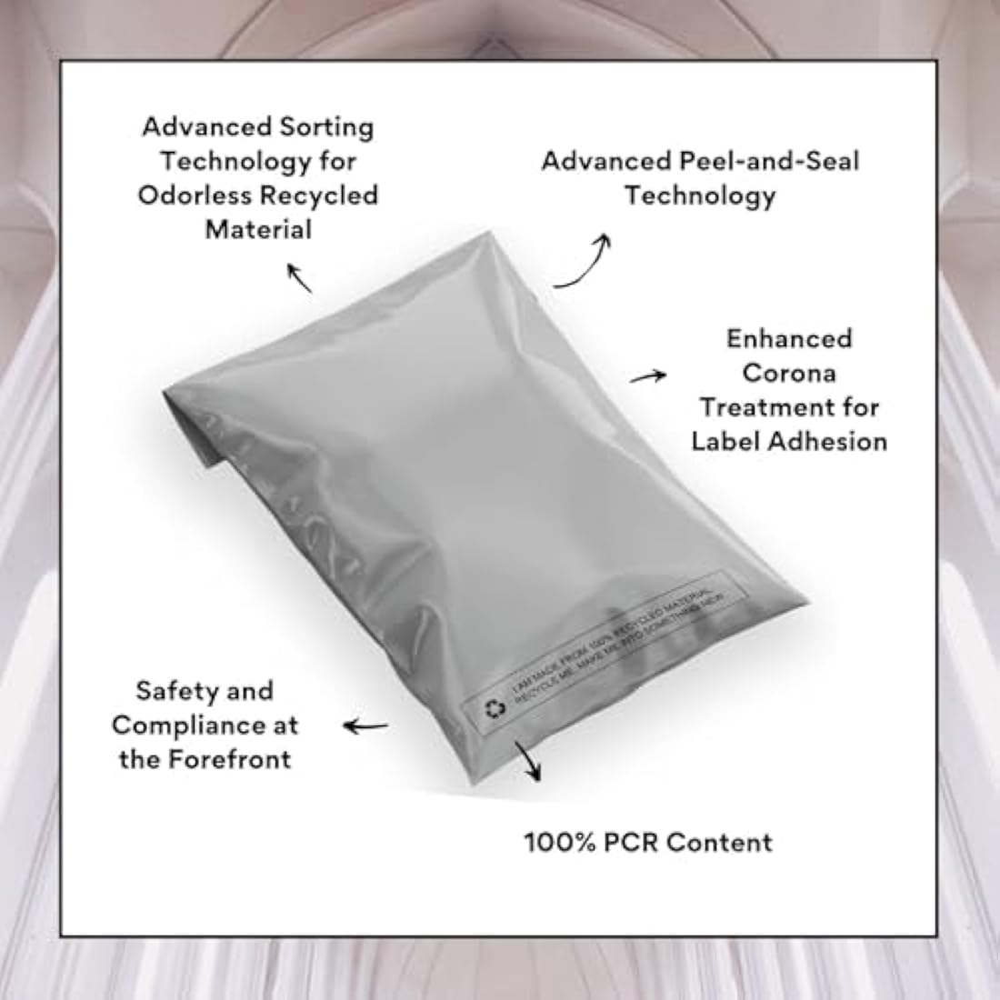 DVIVA 100pcs Waterproof Poly Mailers – 9x12 Tamper Proof Postage Bags
