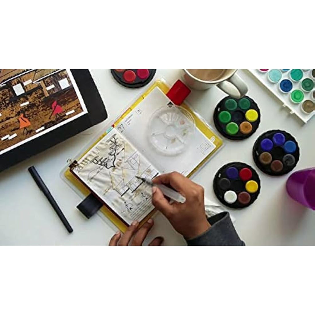 KOH-I-NOOR Round Water Colour Paint Set – 36 Vibrant Artist Pans