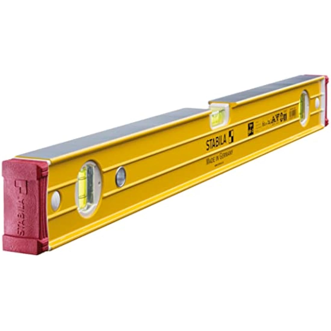 Stabila 96-2-60 Spirit Level | 3 Vial Precision Tool – 24in / 61cm