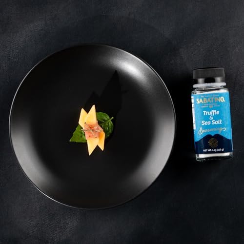 Sabatino Tartufi Black Truffle Salt – Sicilian Sea Salt Shaker, 113g