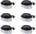 AVEKI 9 LED Solar Fence Gutter Lights – Waterproof Outdoor Security (6 Pack)