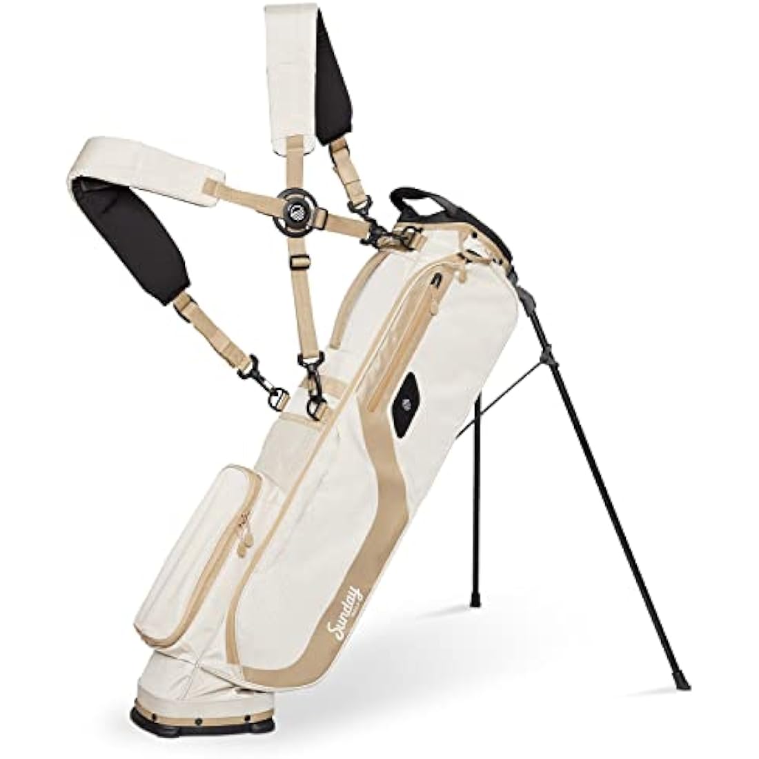 Sunday Golf El Camino Lightweight Stand Bag – 4-Way Divider, 3.9 lbs