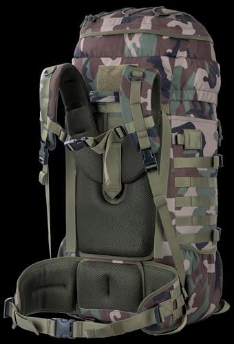 BACKFERRY 75L Tactical Backpack | Internal Frame & MOLLE System