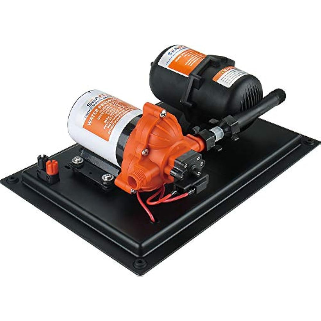 LIGHTEU 12V Water Pressure Pump System | 11.3LPM 45PSI with 0.75L Tank