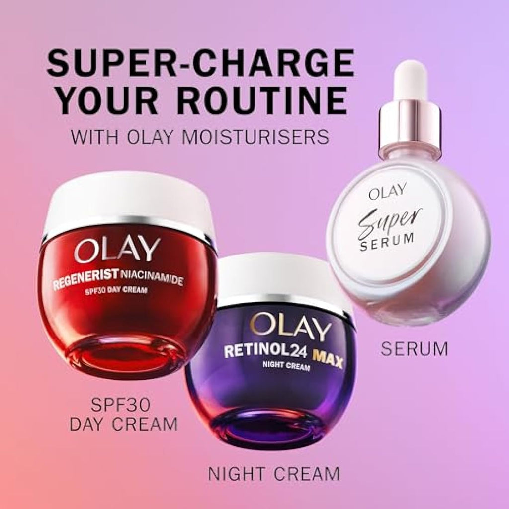 Olay Super Serum - Hydrating Face Serum with Vitamin C & Niacinamide