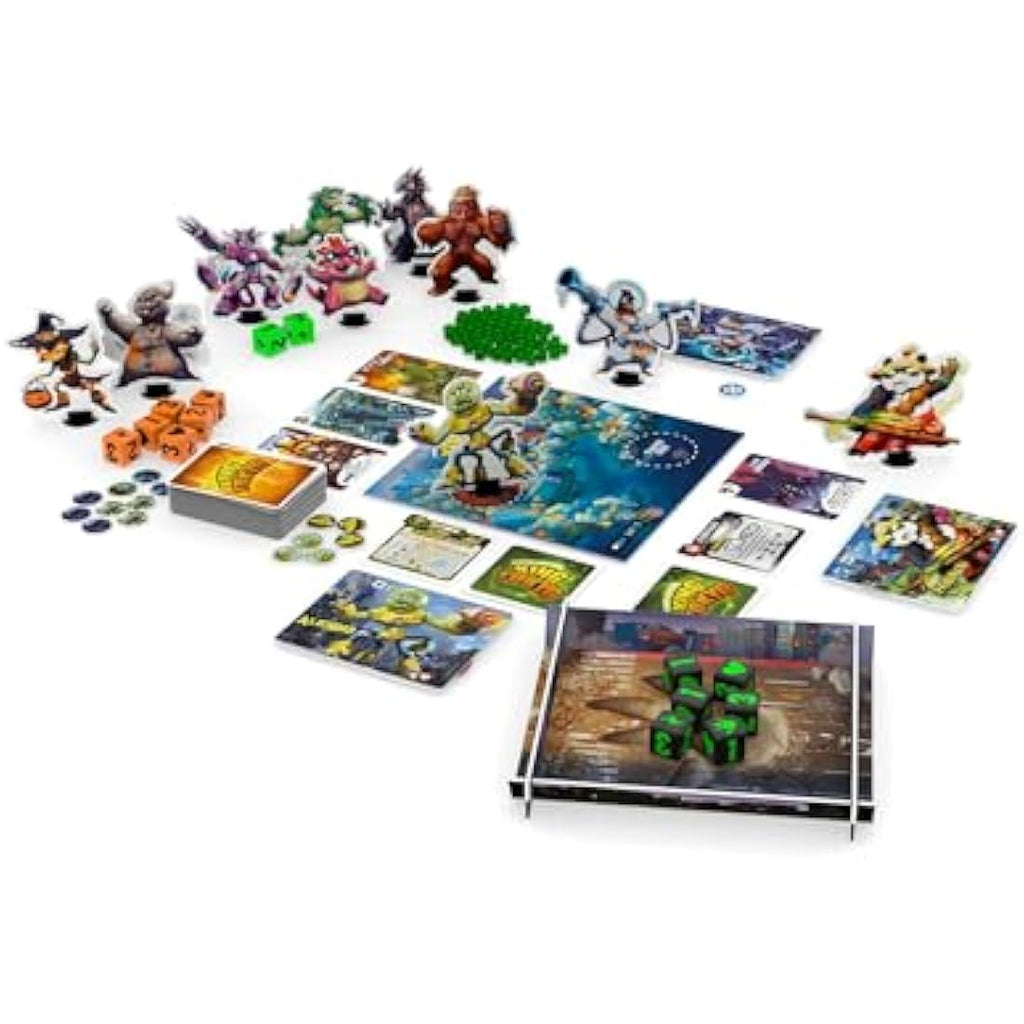 IELLO King of Tokyo Monster Box Board Game - Base Game & 2 Expansions