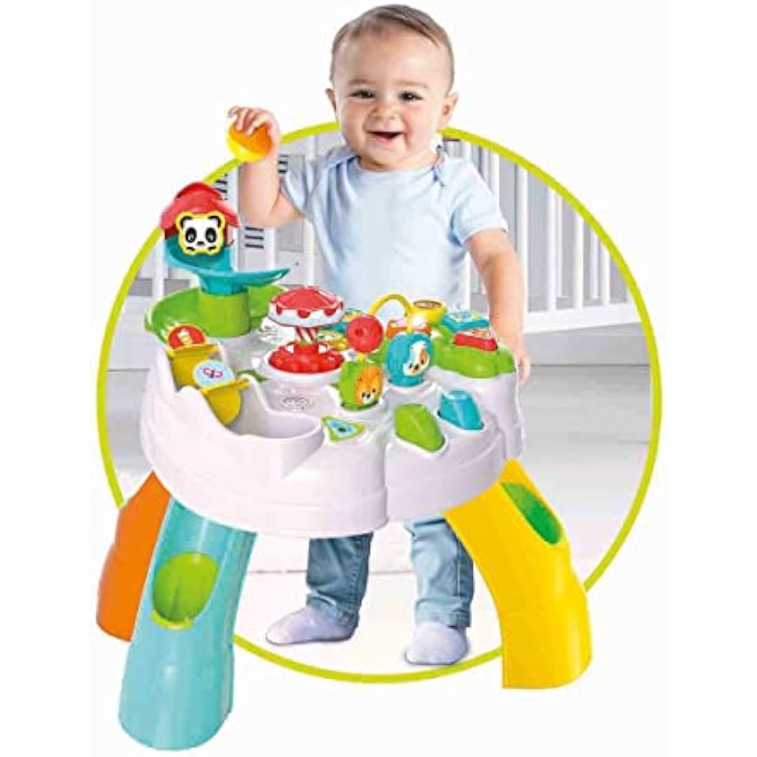 Clementoni Baby Park Activity Table – Interactive Toddler Learning Toy