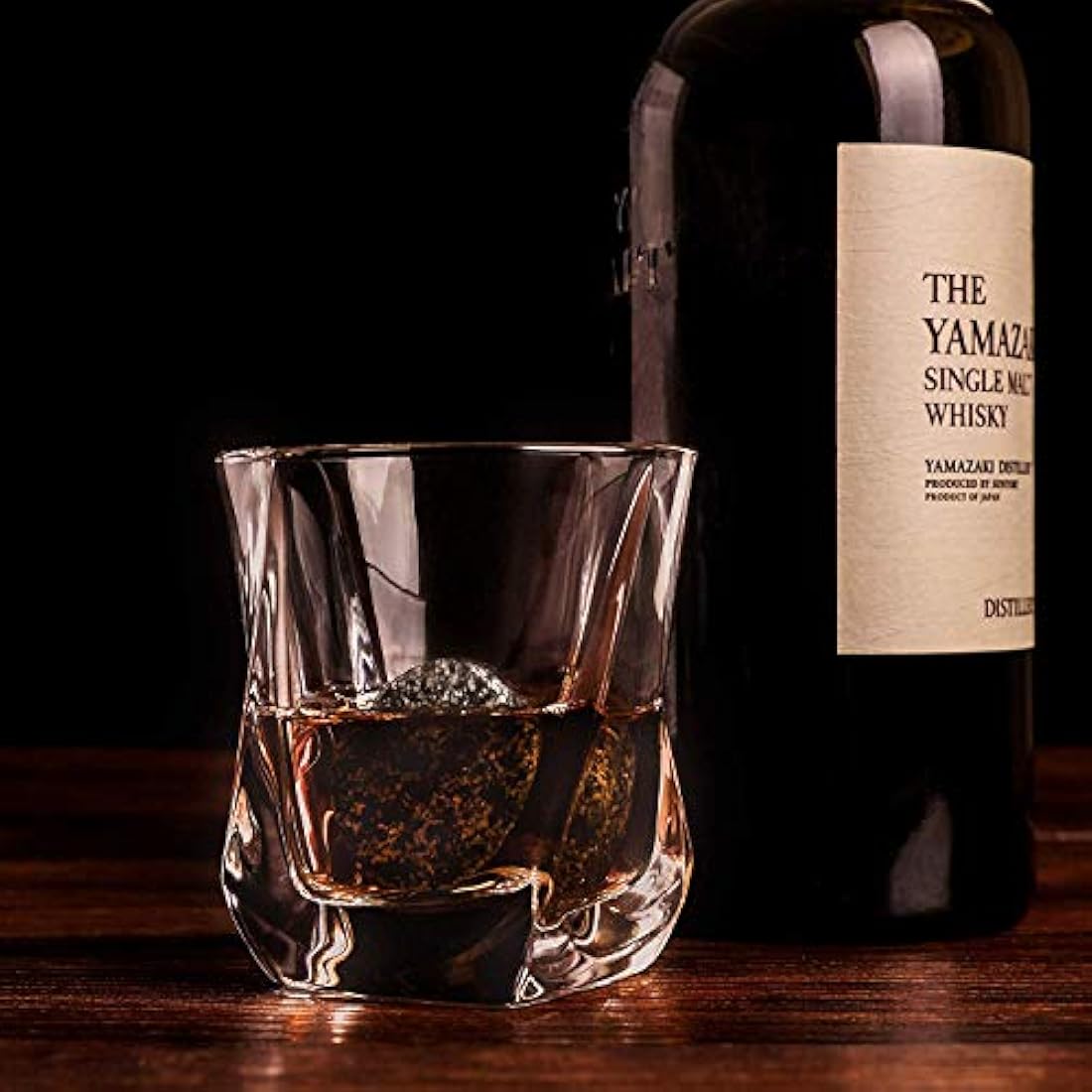 R.O.C.K.S. Whiskey Chilling Stones Gift Set | 6 Granite Rocks & 2 Glasses