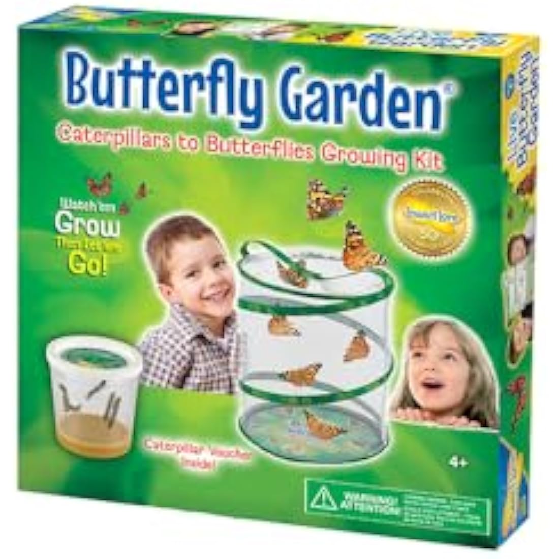 Insect Lore Butterfly Garden - STEM Metamorphosis Kit with Habitat