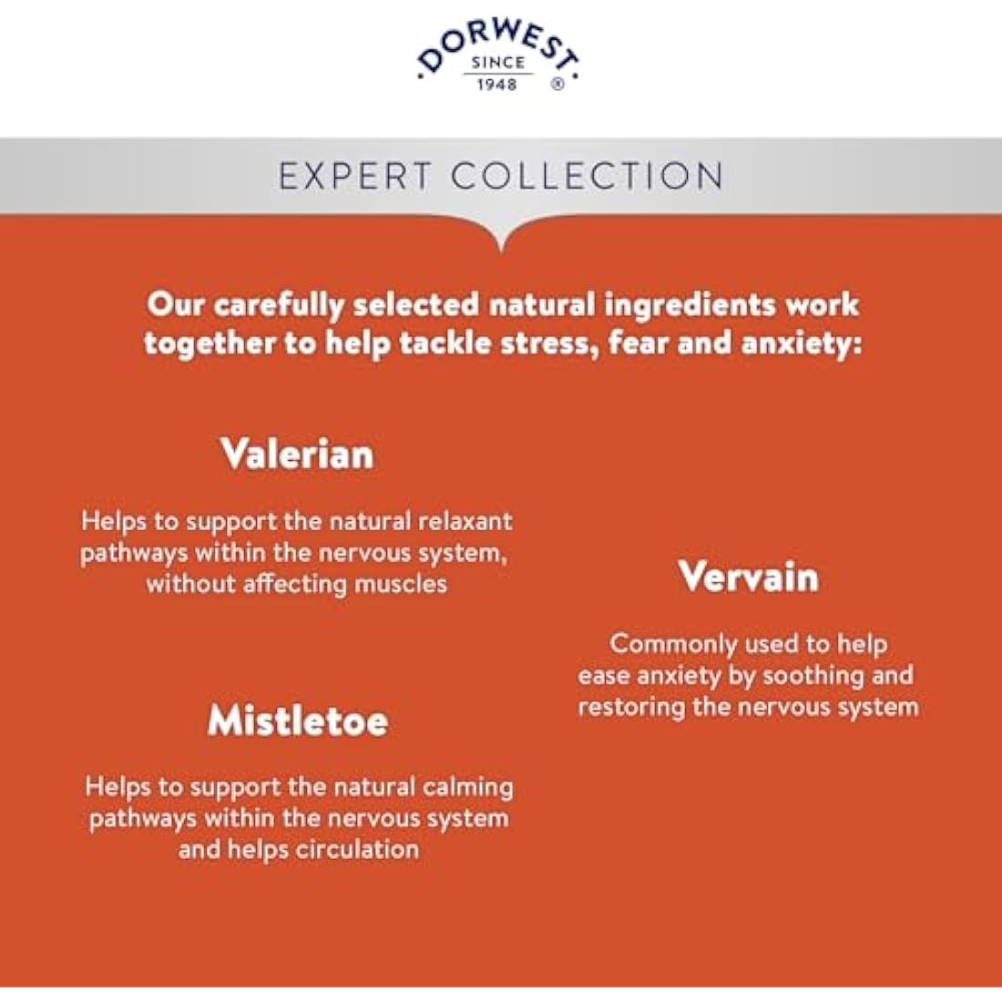 Dorwest Valerian Compound for Dogs and Cats | Fast-Acting Calming Drops 100ml