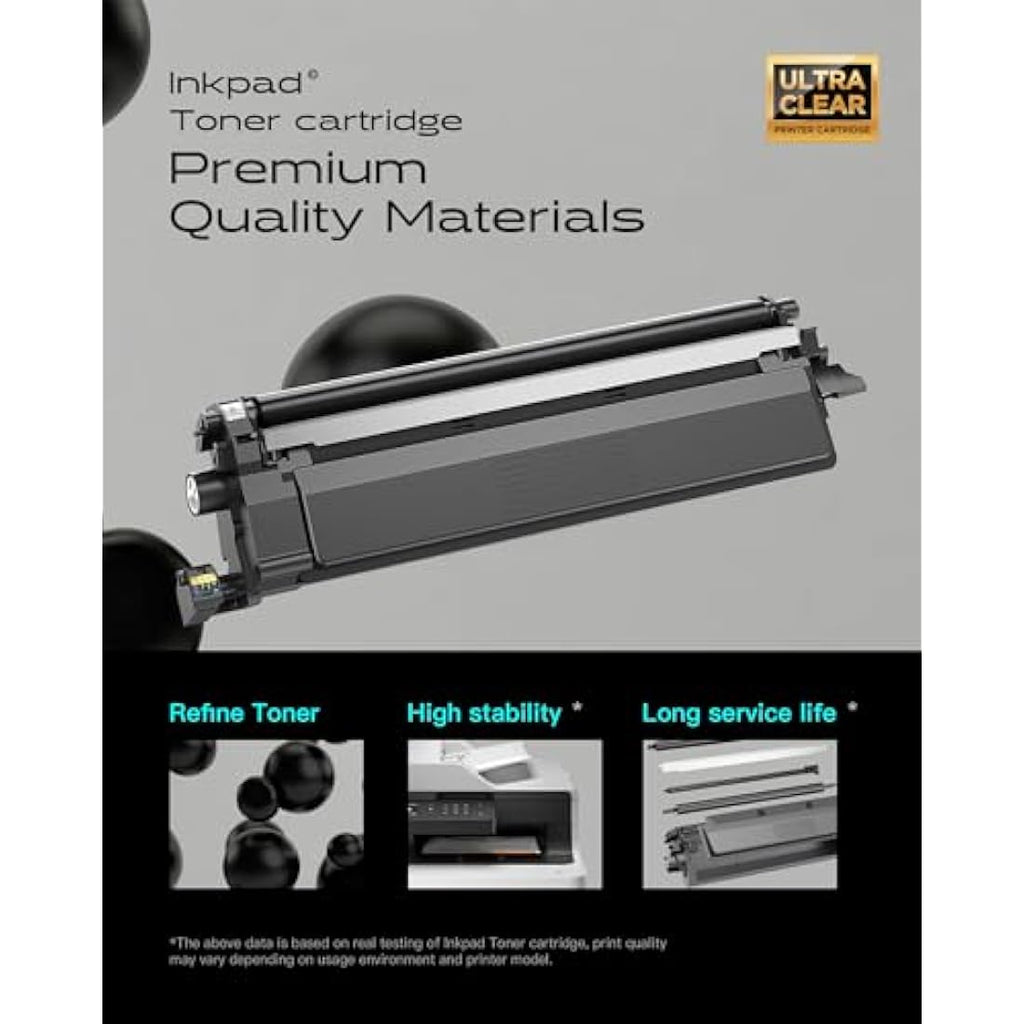 iNKPAD TN248XL High-Yield Toner Cartridges for Brother HL-L3220CWE (4-Pack)