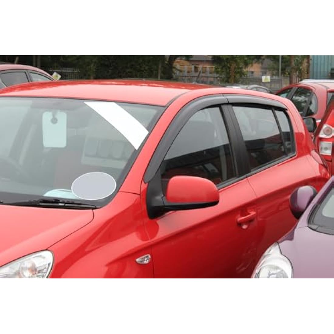 Auto Clover Wind Deflectors for Hyundai i20 2008-2014 | 4-Piece Set