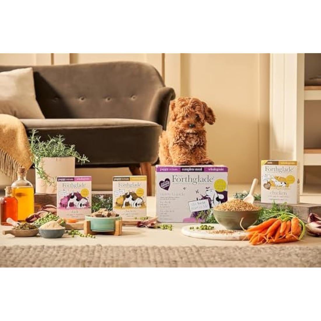 Forthglade Puppy Wet Dog Food Variety Pack - Chicken & Duck (12 x 395g)