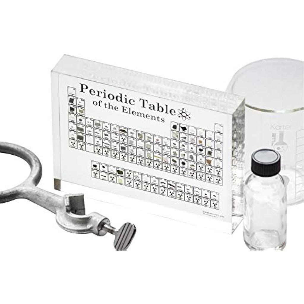 Heritage Periodic Table with Real Samples | Acrylic Display by
