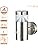 Jolof Store Pyramid Outdoor Wall Light – PIR Motion Sensor Stainless Steel