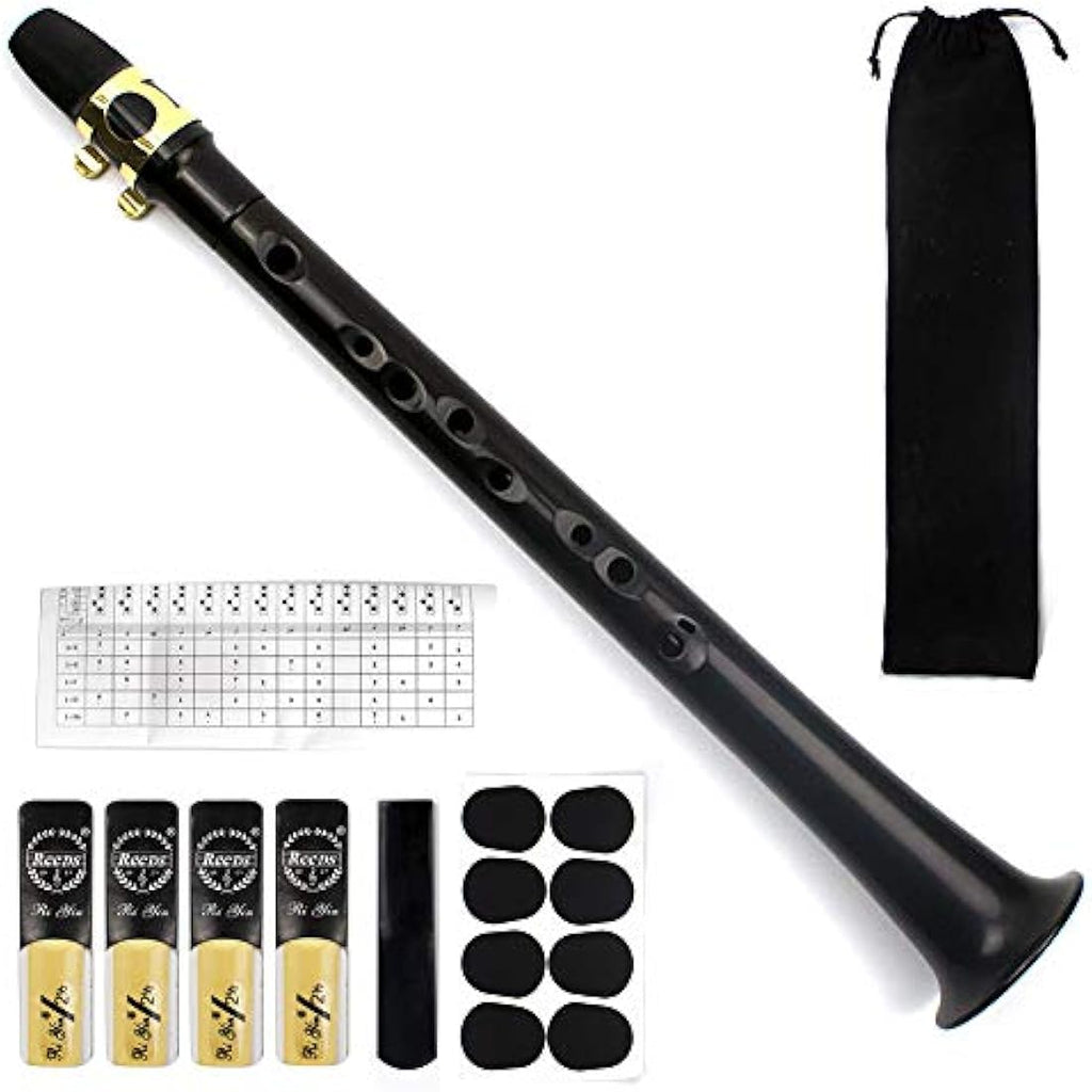 Jolof Store Pocket Saxophone – Portable Mini Woodwind Kit with Reeds