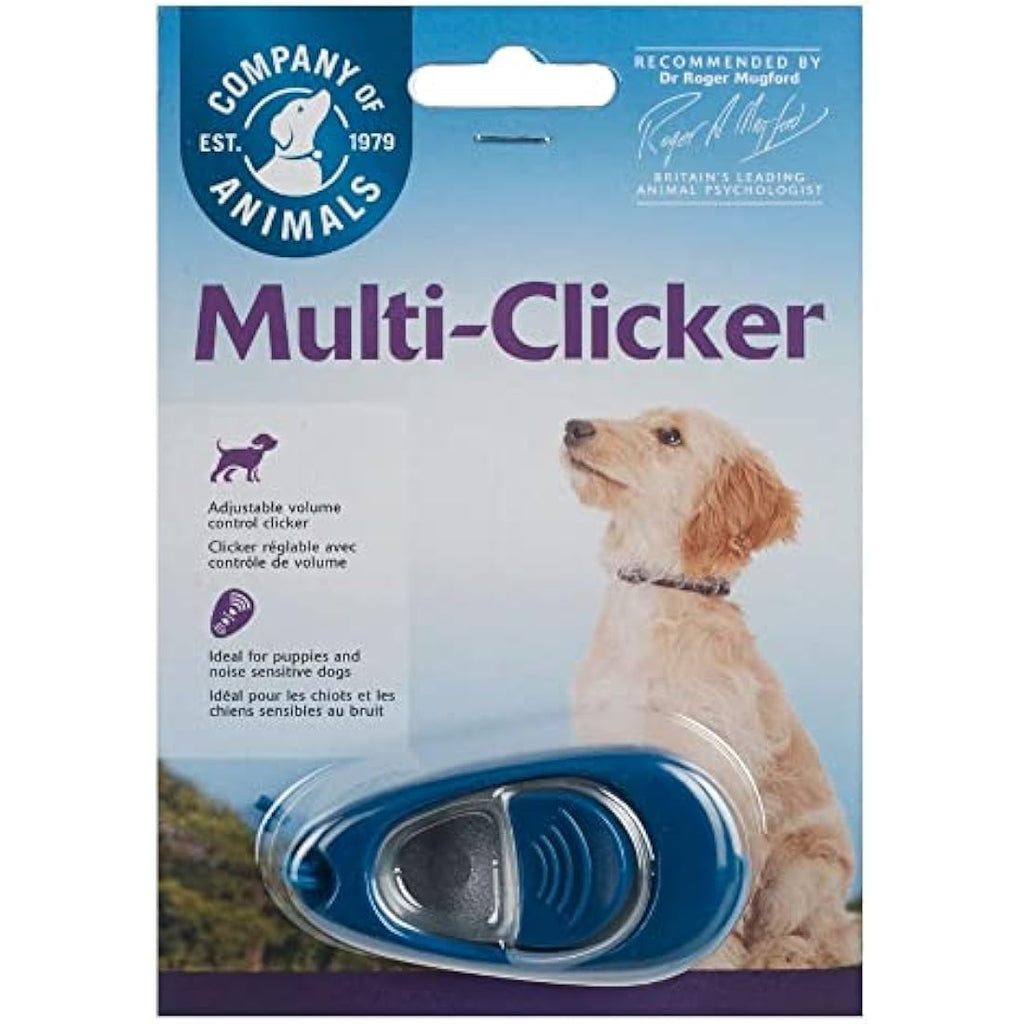 Company of Animals Multi-Clicker | Adjustable Dog Training Clicker