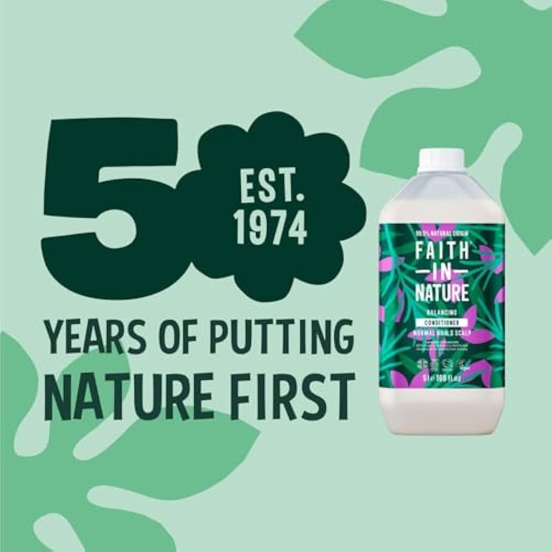 Faith In Nature Lavender & Geranium Conditioner - 5L Bulk Refill Pack