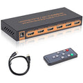 Sense Hometek 5-Port HDMI Switch 4K 60Hz with Remote | HDCP 2.2