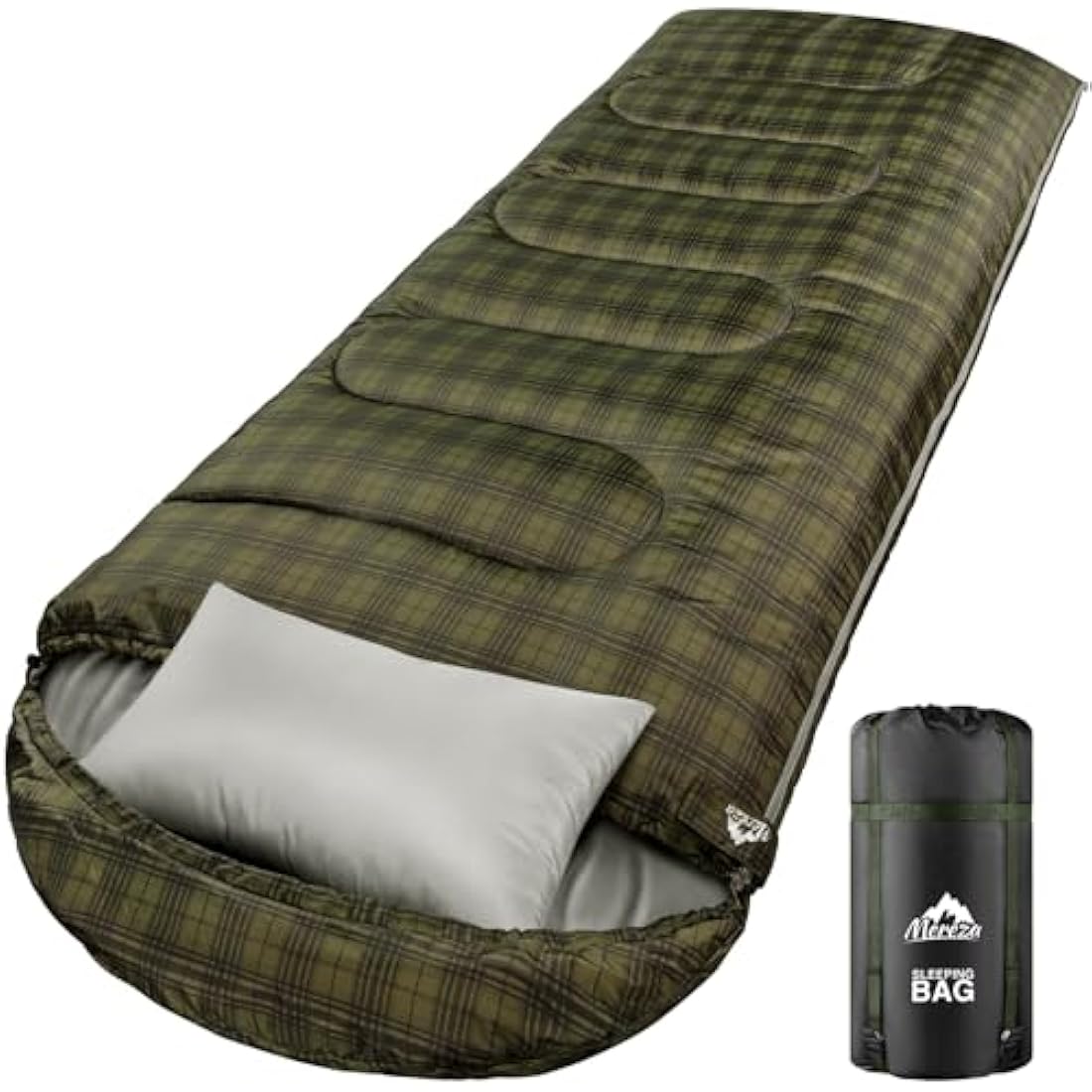 MEREZA XL Sleeping Bag | Big and Tall Cold Weather Camping Gear