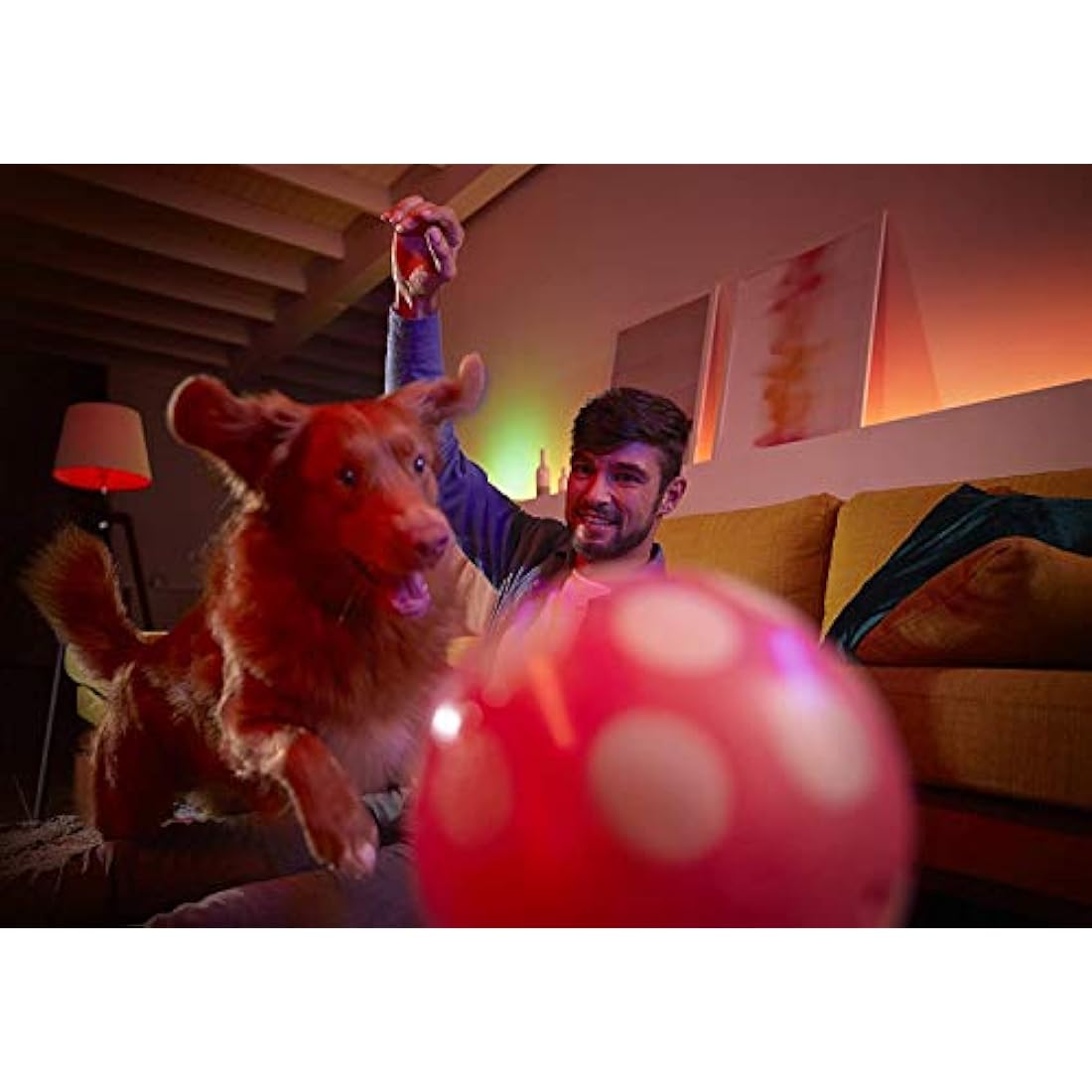 Philips Hue White and Color Ambiance E27 Smart Bulb Twin Pack | Bridge
