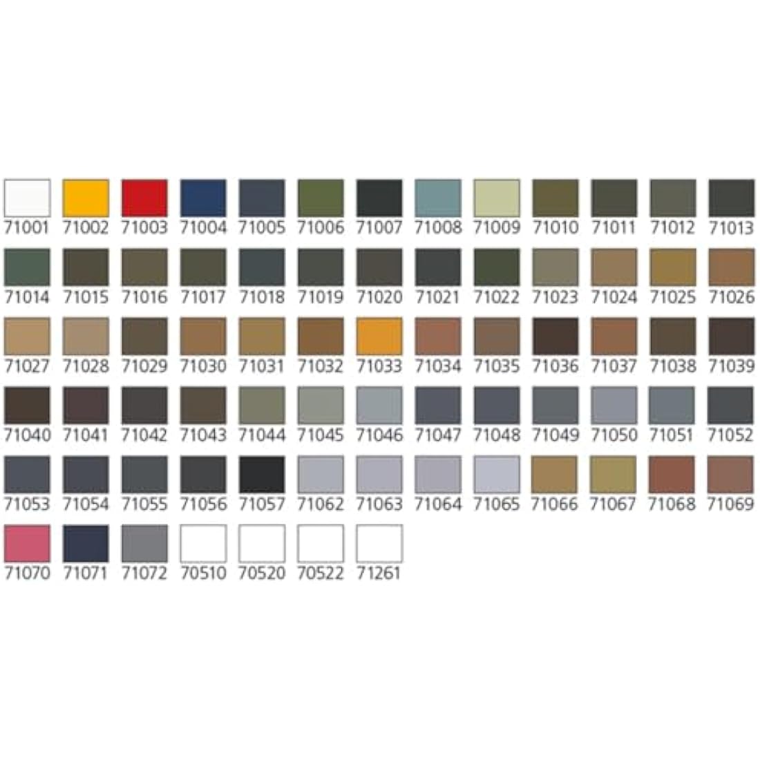 Vallejo Model Air Basic Range Acrylic Airbrush Paint Set | 16 Colors