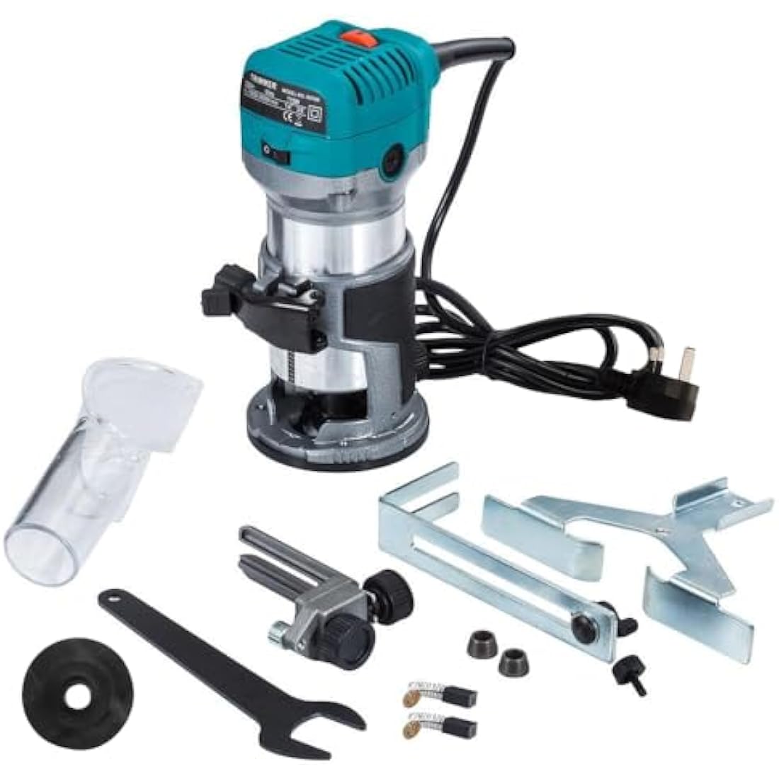 Anesty Palm Router Trimmer – 710W Woodworking Kit with 15pc Bit Set