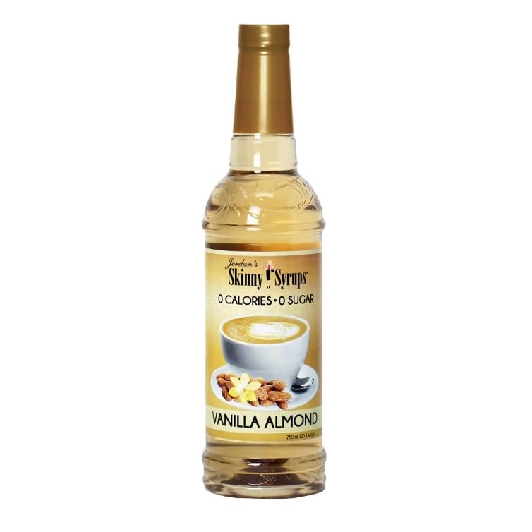 Jordan's Skinny Mixes Vanilla Almond Sugar Free Coffee Syrup - 750 mL