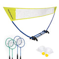 EastPoint Sports 4-Player Badminton Set | Portable 15ft Net & Rackets