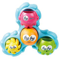 Toomies Spin & Splash Octopus Bath Toy - Developmental Water Play Set