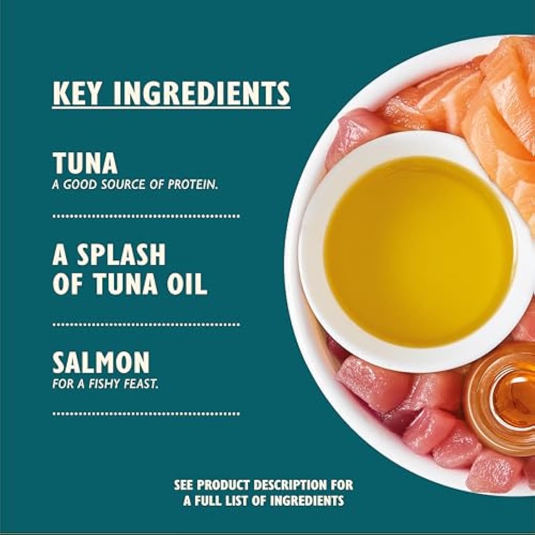 Lily's Kitchen Grain Free Wet Cat Food - Tuna & Salmon (24 x 70g)