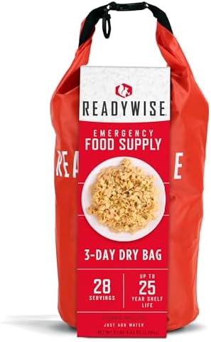 ReadyWise Emergency Food Supply | 28 Servings Freeze Dried Meal Kit
