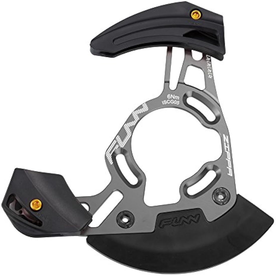 Funn Zippa DH Chain Guide | ISCG05 MTB Bash Guard | 32T-38T Capacity